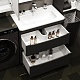Style Line Мебель для ванной Бергамо Мини 80 черная Люкс антискрейтч Plus – картинка-38